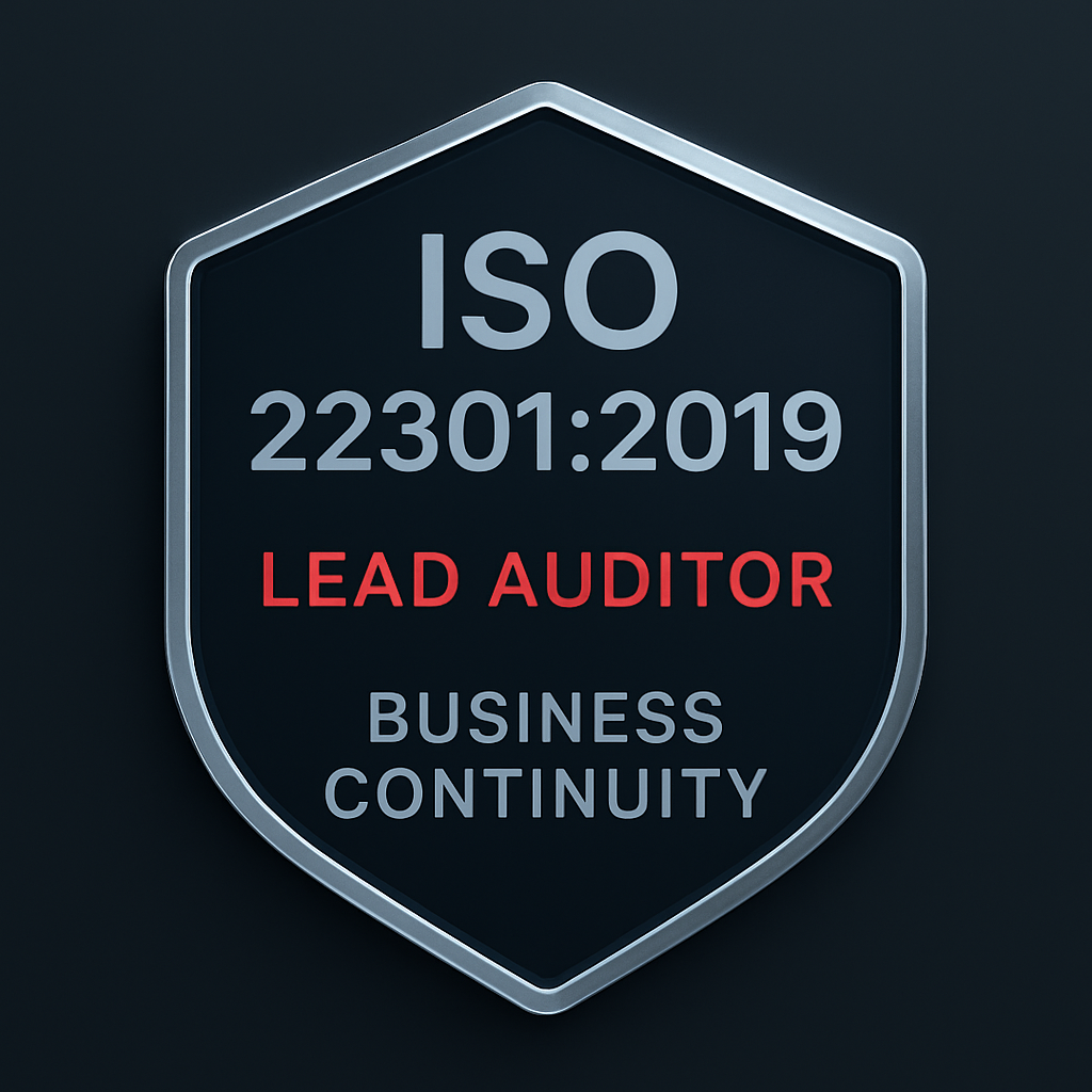 ISO 22301 Lead Auditor