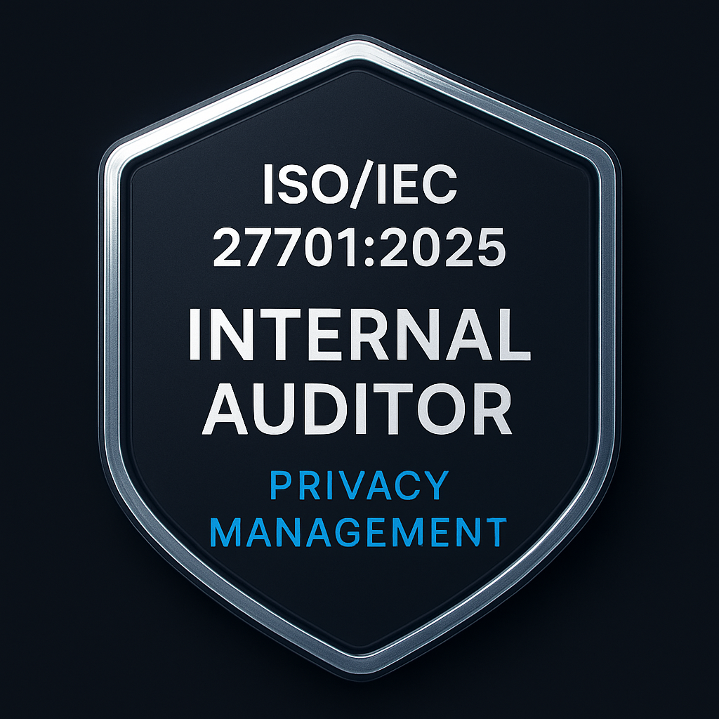 ISO 27701 Internal Auditor
