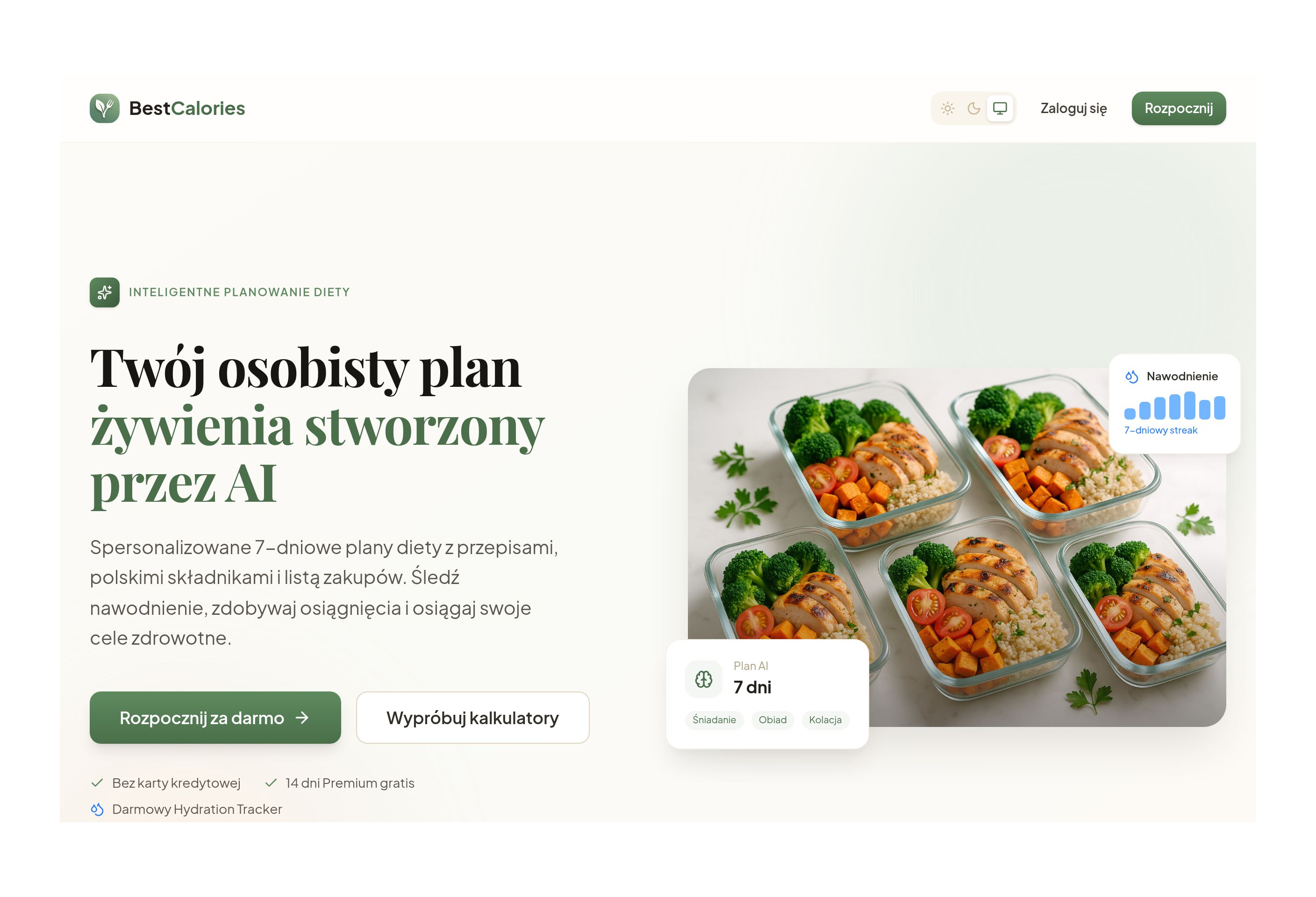 BestCalories — platforma dietetyczna